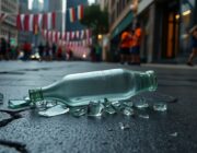 Knicks Parade Incident: Man Slashed with Broken Bottle in Manhattan
