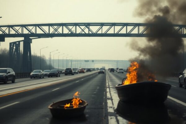 Long Island Expressway Traffic Halted by Boat Fire Near Pulaski Bridge