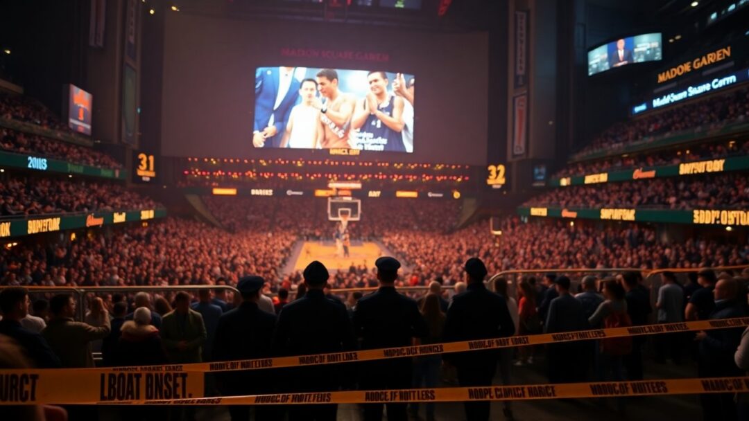 New York Knicks fans arrested following chaotic post-game incidents