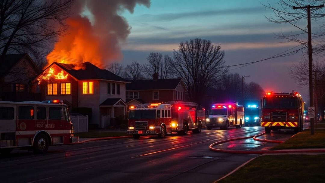 Two-alarm house fire on Centurion Court draws multiple county departments