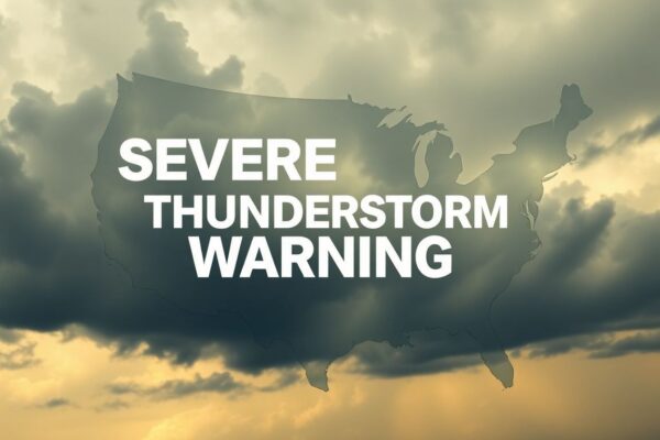 Severe Thunderstorm Warning issued for parts of New York