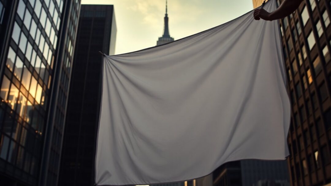 Empire State Building climbers unfurl peace banner and propose at 1,454 feet