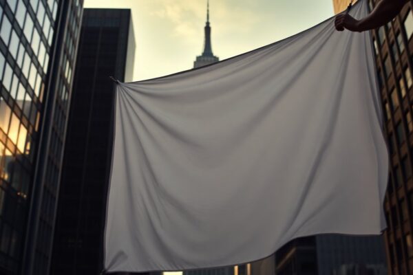 Empire State Building climbers unfurl peace banner and propose at 1,454 feet