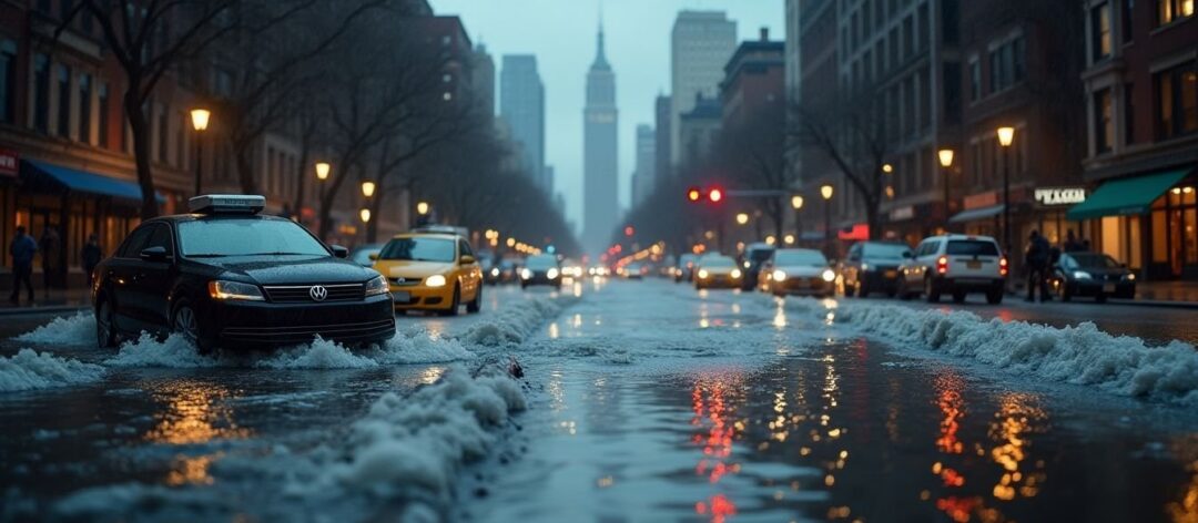 Flash floods paralyze New York City ahead of World Cup final