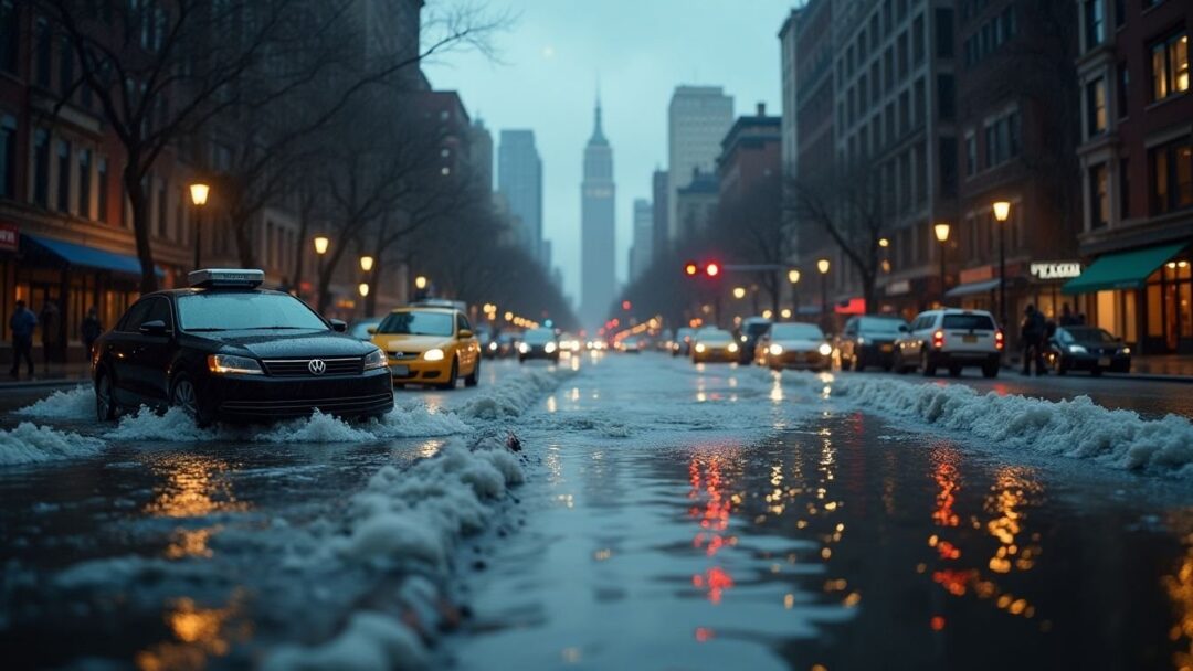 Flash floods paralyze New York City ahead of World Cup final