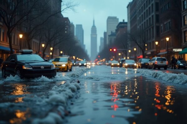 Flash floods paralyze New York City ahead of World Cup final