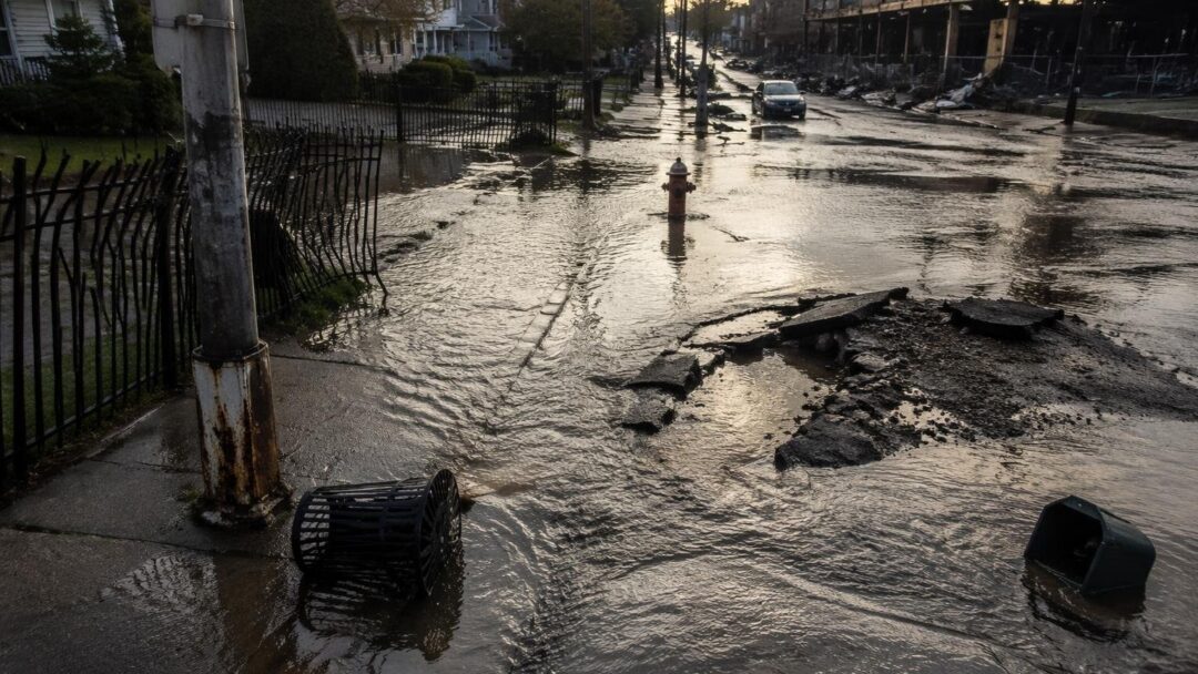 Tornadoes and flash floods wreak havoc in New York and Philadelphia