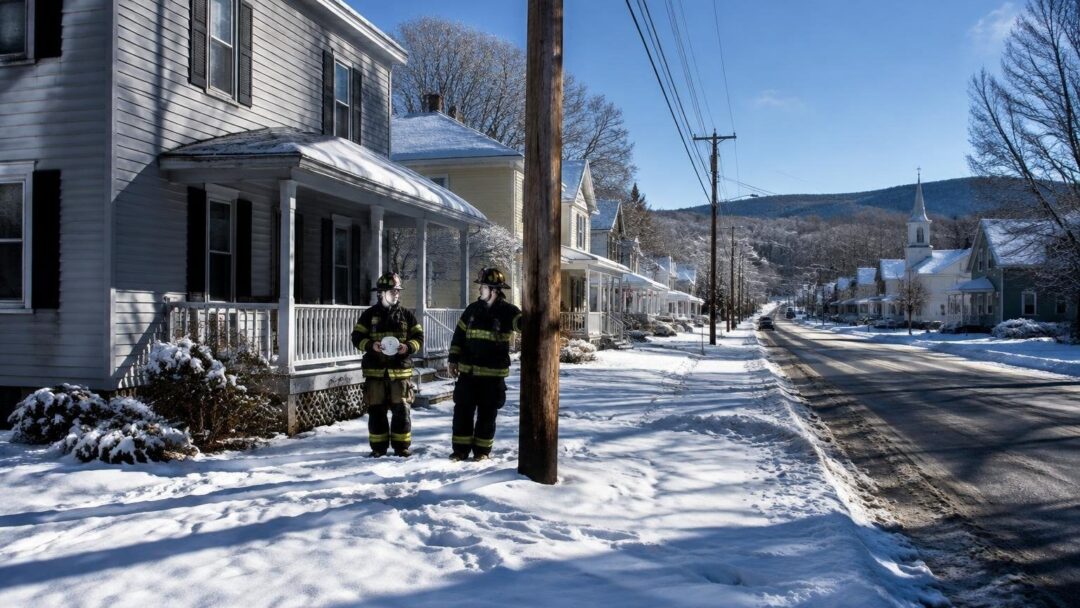 Local fire crew warns of winter fire risk, promotes alarm checks