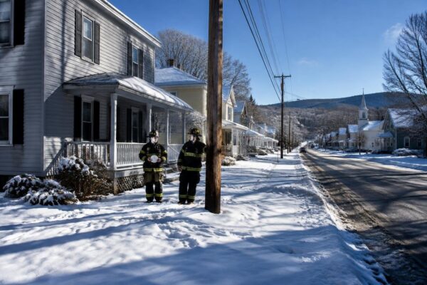 Local fire crew warns of winter fire risk, promotes alarm checks