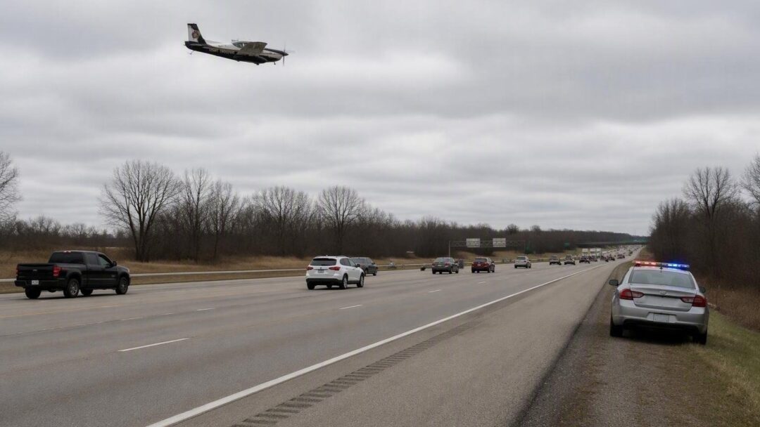 How Ohio State Highway Patrol Uses Airplanes to Catch Speeders
