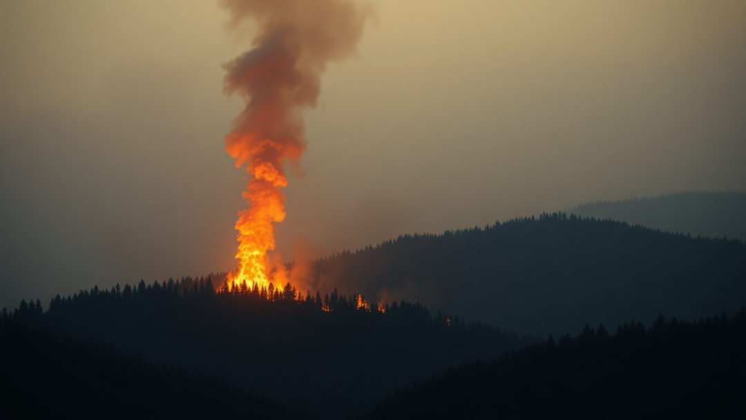 Wildfire Detected Near Texas Border, Monitored by NASA FIRMS