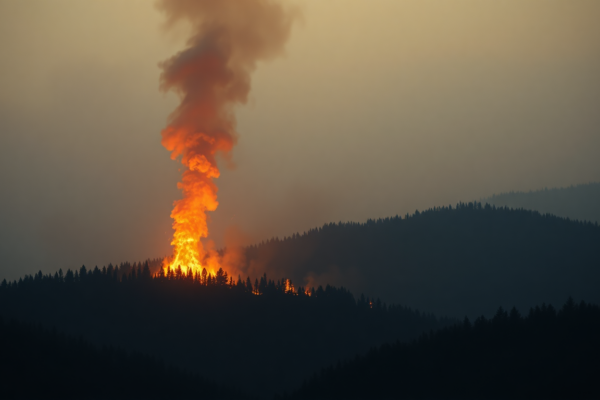 Wildfire Detected Near Texas Border, Monitored by NASA FIRMS