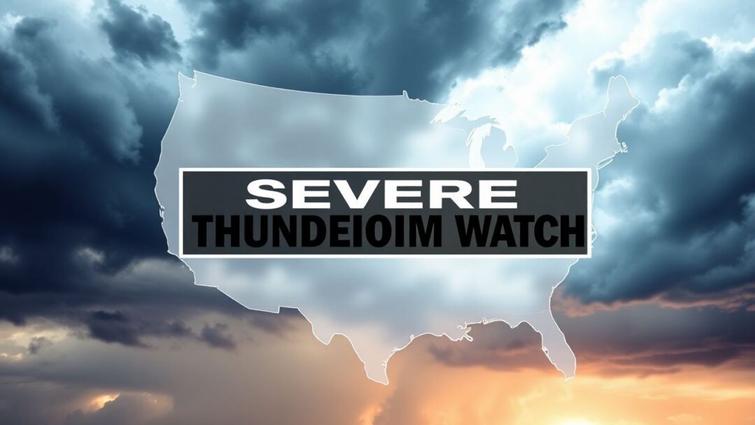 Severe Thunderstorm Watch in Effect for Texas Panhandle