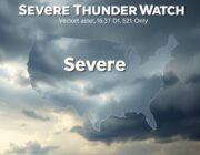 Severe Thunderstorm Watch in Effect for Northern Texas