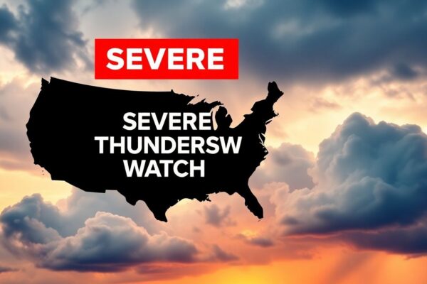 Severe Thunderstorm Watch Issued for Texas Panhandle