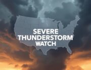 Severe Thunderstorm Watch issued for parts of Texas