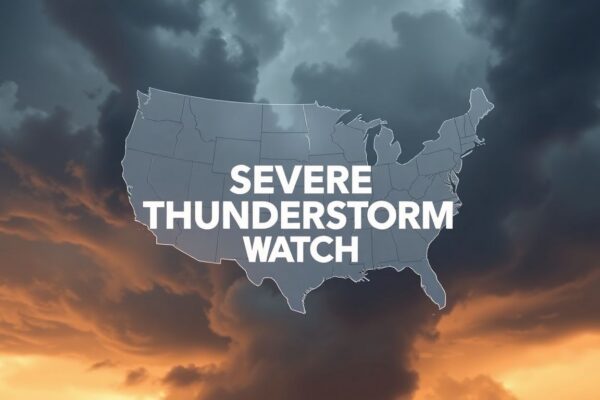 Severe Thunderstorm Watch issued for parts of Texas