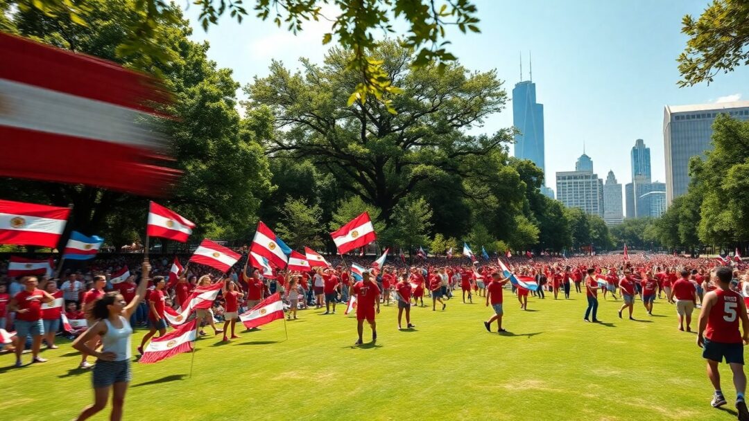 Dallas Buzzes with Anticipation as Argentina Fans Rally for World Cup Match