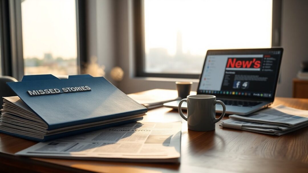 detect missing stories in local news and fill them with community focus