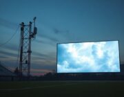 Ensuring safety at outdoor sports events during storms