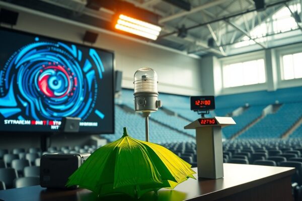 Fan safety preparation for severe weather conditions