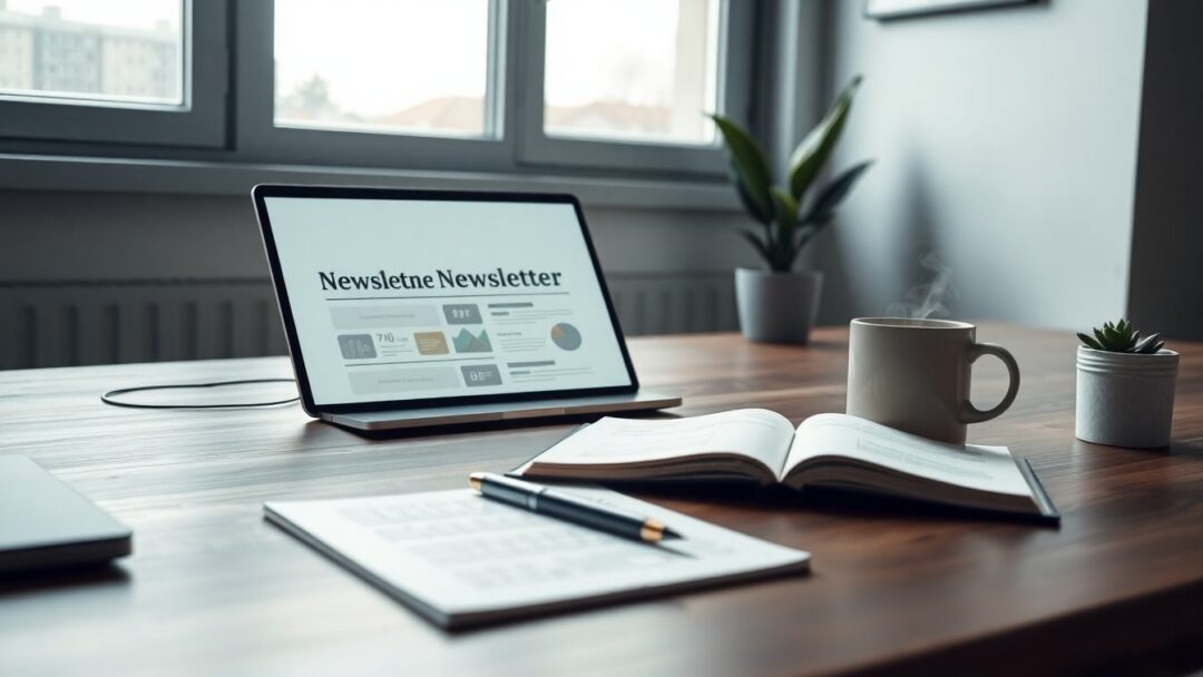 Newsletter strategy for local news media