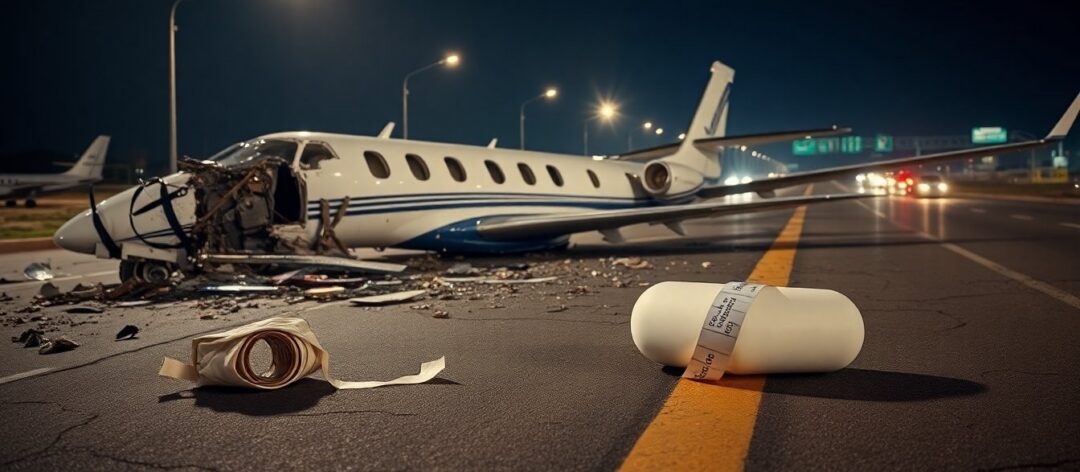 Private Jet Crash in Laredo Leaves One Dead, Five Injured