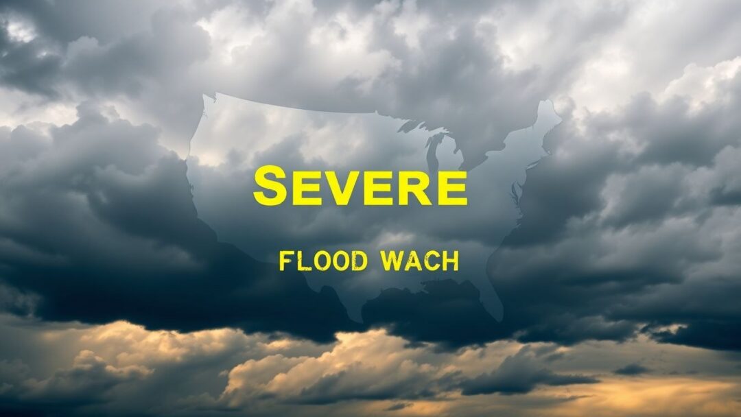 Severe Flood Watch Issued for Multiple Texas Counties