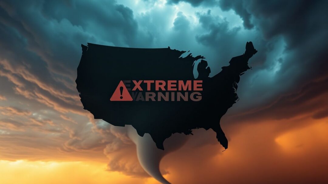Extreme Tornado Warning issued for parts of Texas