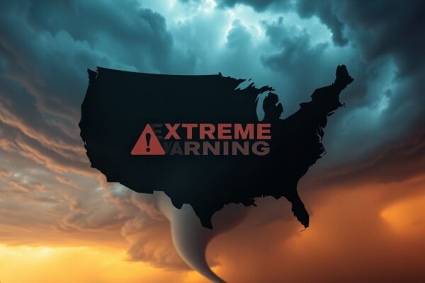 Extreme Tornado Warning issued for parts of Texas