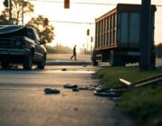 Deadly crash involving pickup truck and dump truck in Houston area
