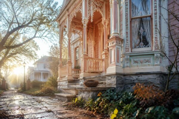 Explore the enchanting 1908 dollhouse in San Antonio's King William Historic District