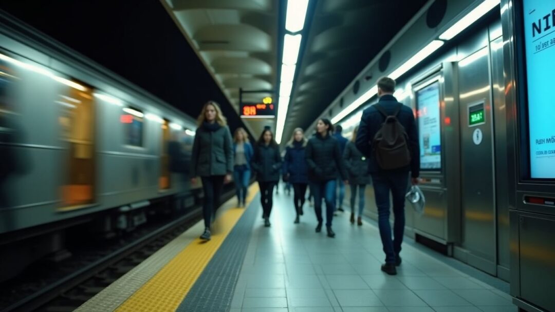 Staying aware on public transportation systems