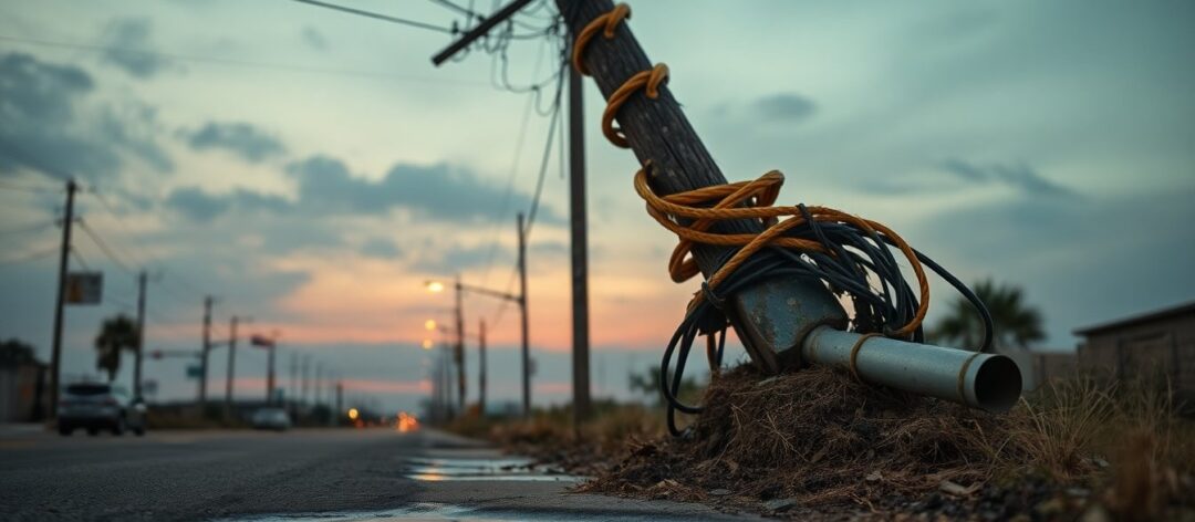 Storm damage and outage verification in Texas