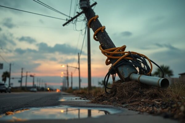 Storm damage and outage verification in Texas