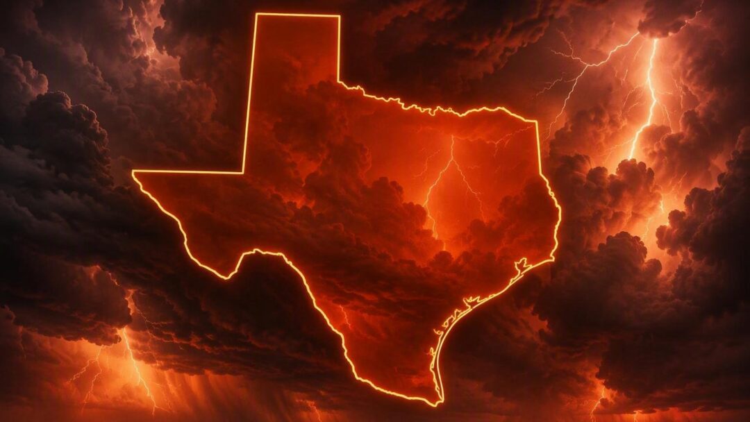 Severe Thunderstorm Warning issued for Texas counties