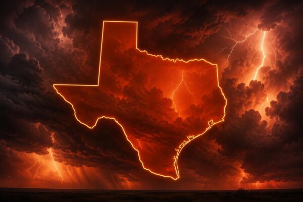 Severe Thunderstorm Warning issued for Texas counties