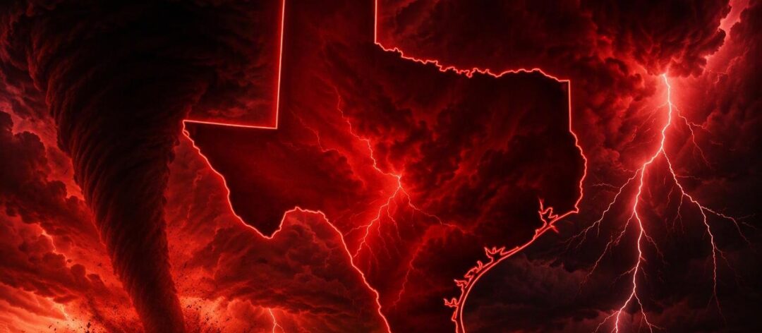 Extreme Tornado Warning issued for Texas