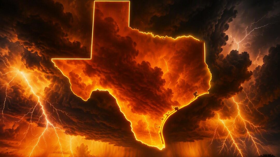 Severe Thunderstorm Warning for Texas