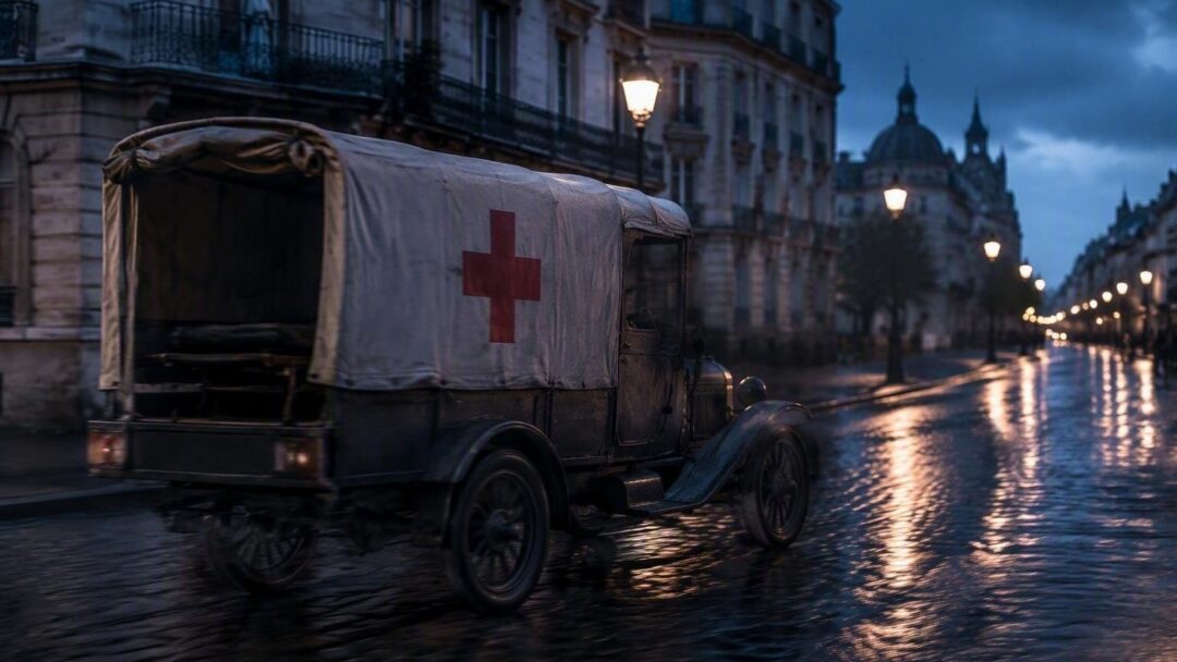The first red cross ambulance: A journey through medical history