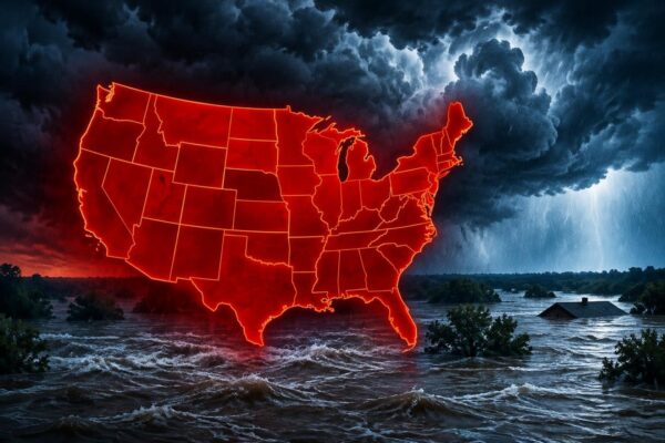 Severe Flood Warning for Texas