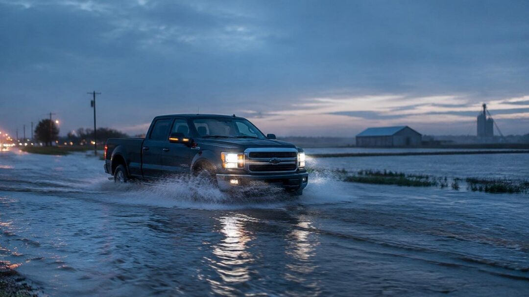 Texas sees rapid temperature drop, gusty winds and flash floods