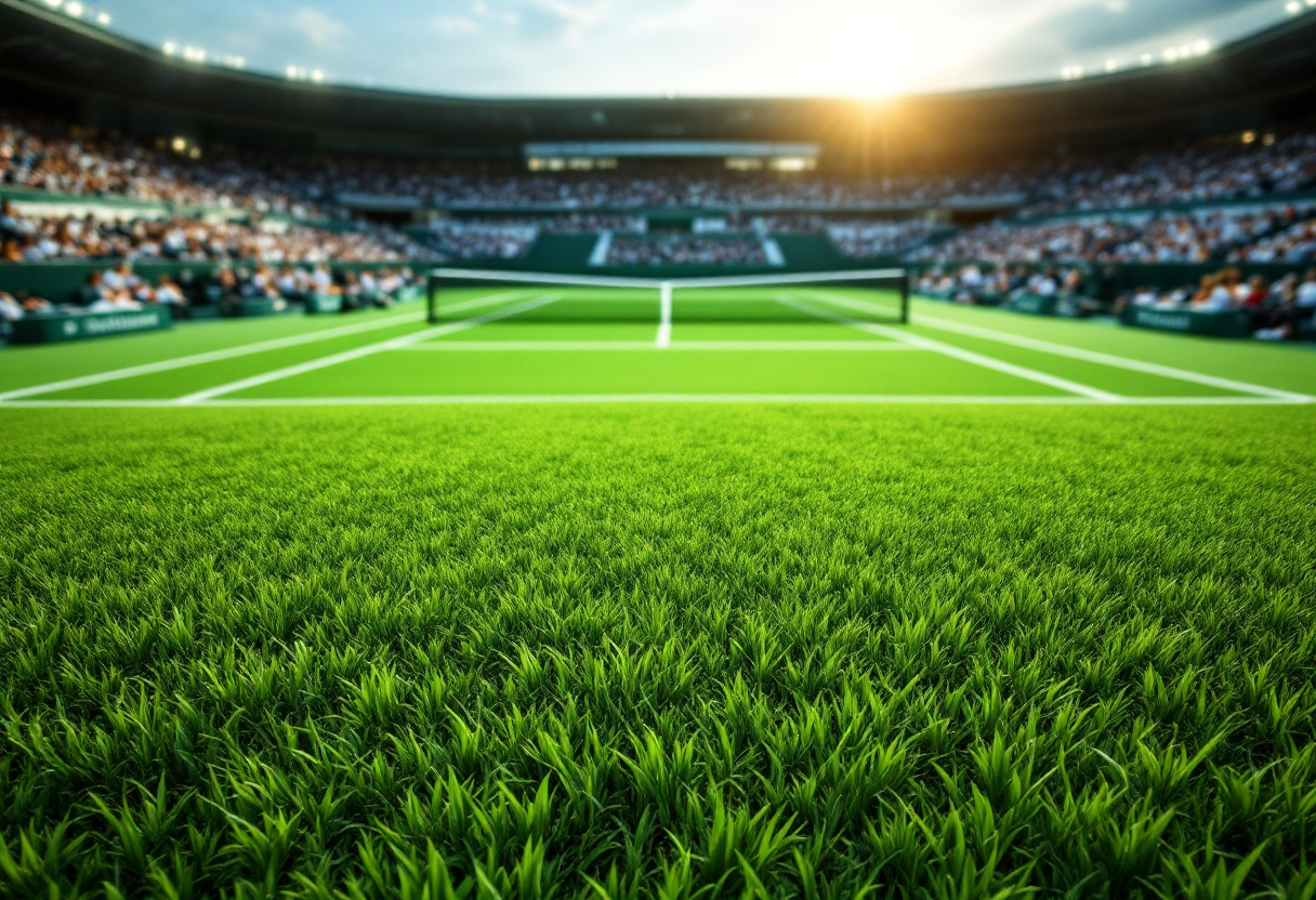 Novak Djokovic en Lionel Messi samen op het veld