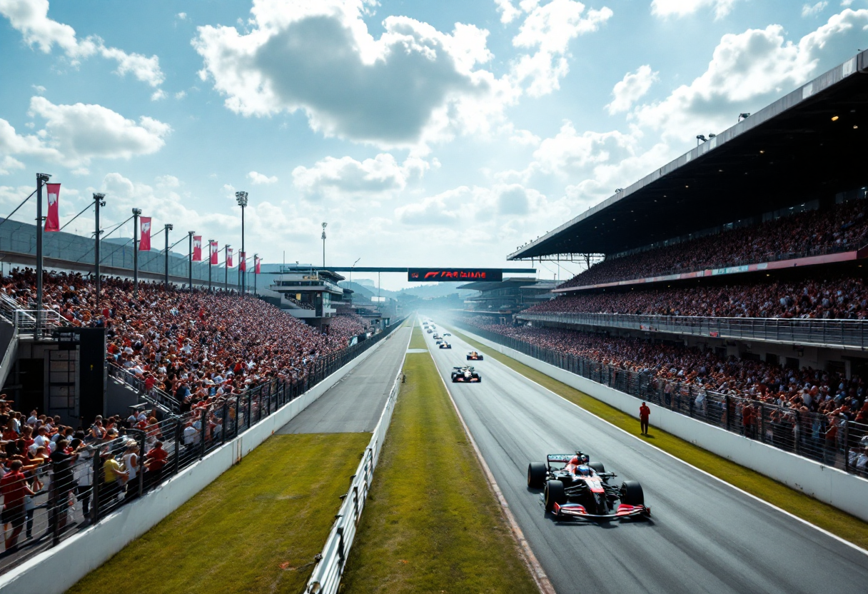 Max Verstappen tijdens een race met Red Bull Racing