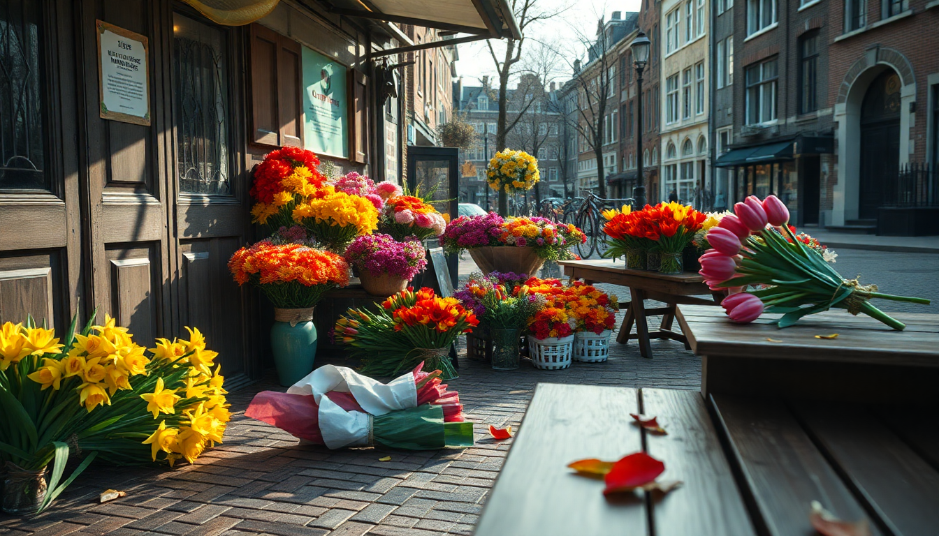Amsterdamse Bloemenverkoper Sluit Zijn Deuren op 87-Jarige Leeftijd