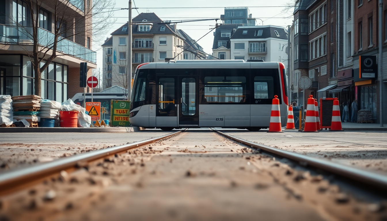 Tram 55 tijdelijk buiten gebruik: wat je moet weten