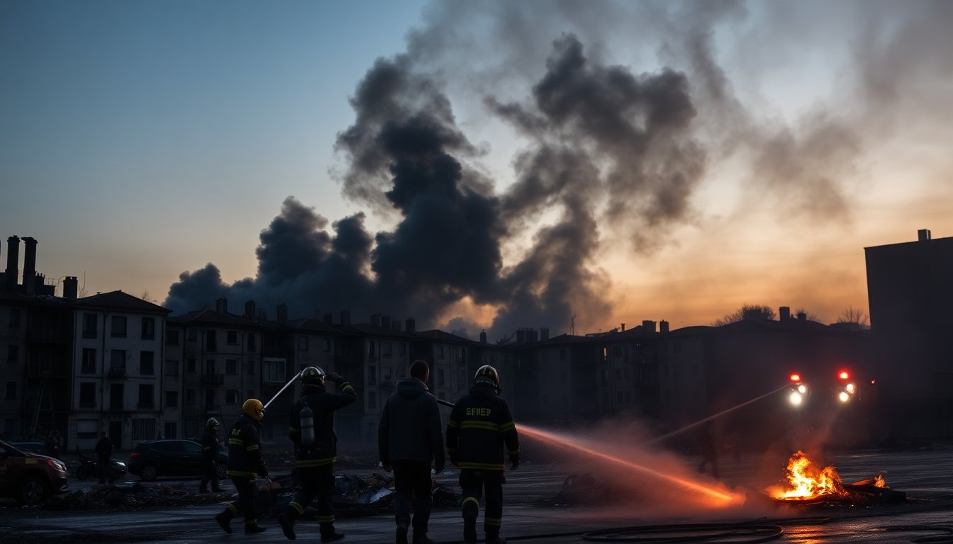 Explosie in Utrecht: Brand Veroorzaakt Instortingen en Nood-Evacuaties
