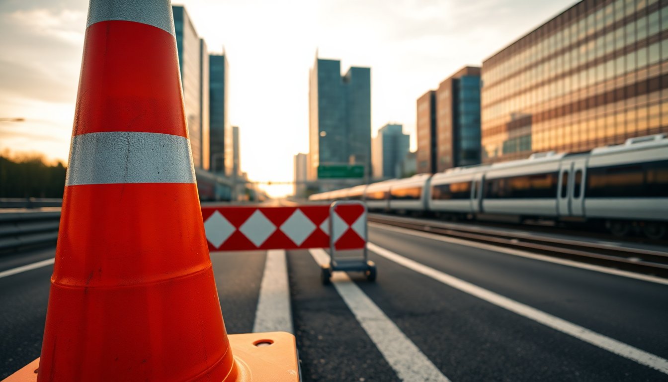 A10 Zuid en A4 afgesloten: gevolgen voor verkeer en treinen bij Amsterdam Zuid