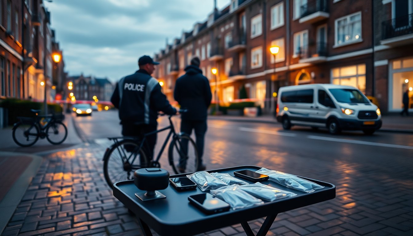 Acht arrestaties na reeks overvallen op bezorgers in Amsterdam Zuidoost