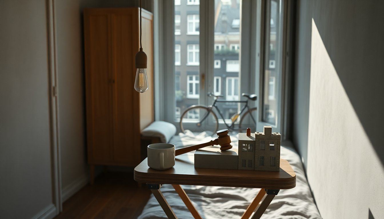 Amsterdam overweegt verbod op verkoop van niet-zelfstandige kamers na druk uit Utrecht